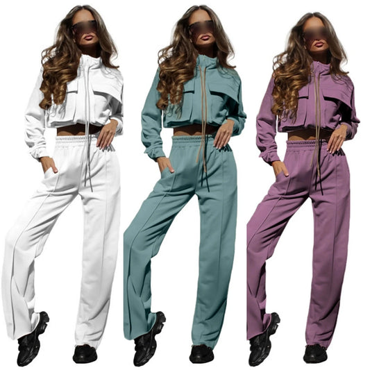 UNIKCOSA NoirFit Winter Tracksuit With Zip And Pocket Pants π₯