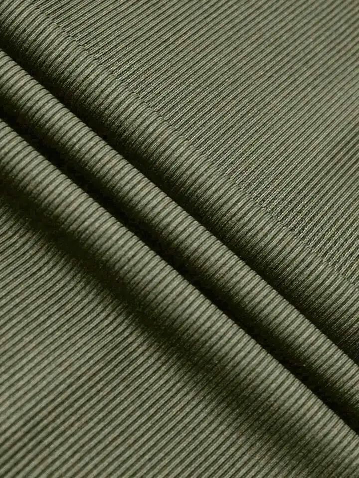 Stylish Ribbed Casual Women’s Comfortable Elegant Two‑Piece Jumpsuit Set