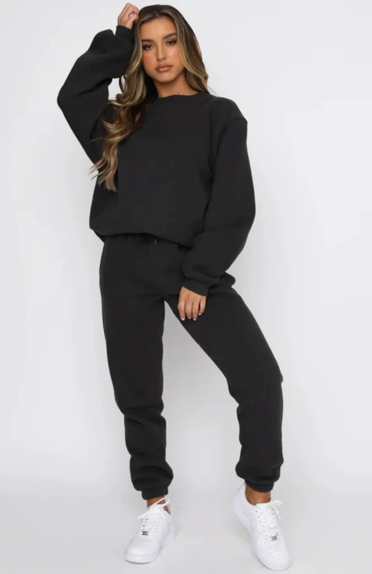 UNIKCOSA NoirFit Two-Piece Set Lounge and Jogger Tracksuit π«