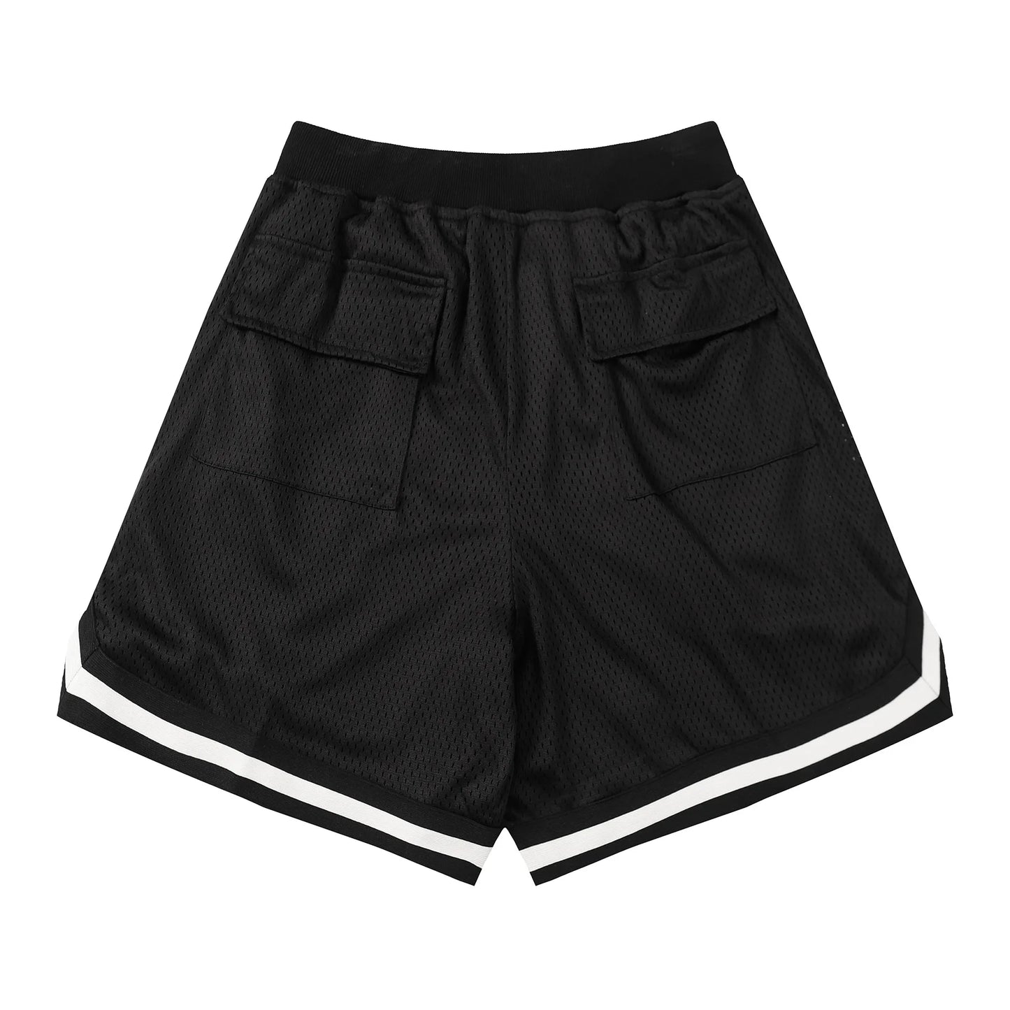 UNIKCOSA Men’s Mesh Polo & Shorts Set – Luxury Designer Oversized Sportswear Outfit (Breathable Summer Edition)