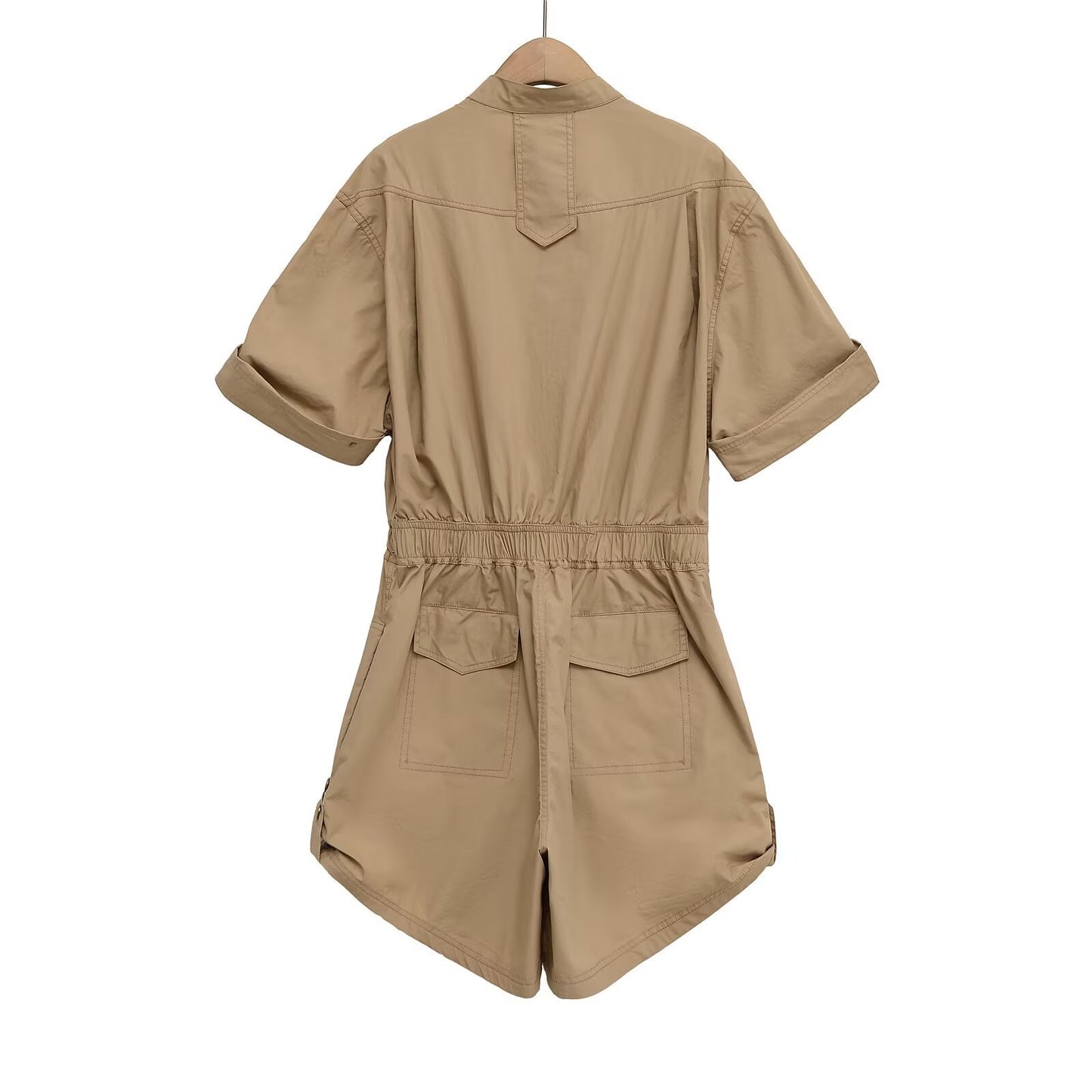 UNIKCOSA UrbanSoul CamelEase Short Sleeve Jumpsuit ๐ซ