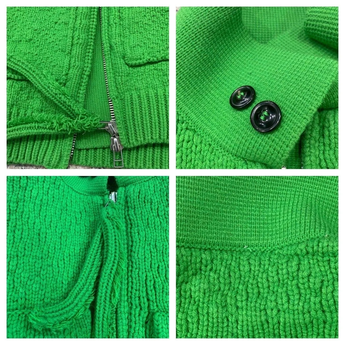 UNIKCOSA VerdeTassel Textured Knit Cardigan for Women 💚