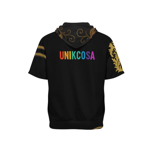 UNIKCOSA UrbanSoul Mens FleeceFlex Short Sleeve Hoodie ๐ฅ