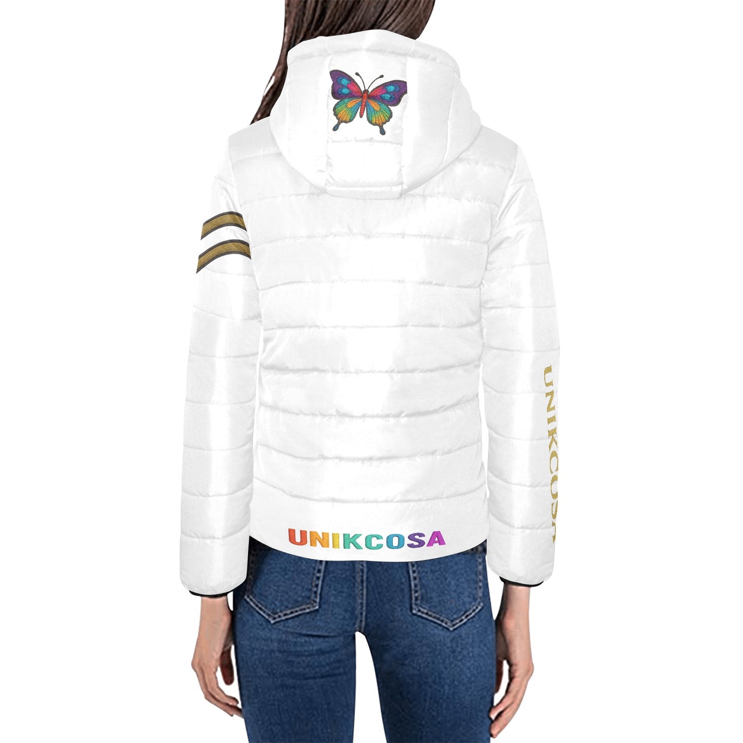 UNIKCOSA Velora Quilted Luxe Hooded Jacket All-Season💫