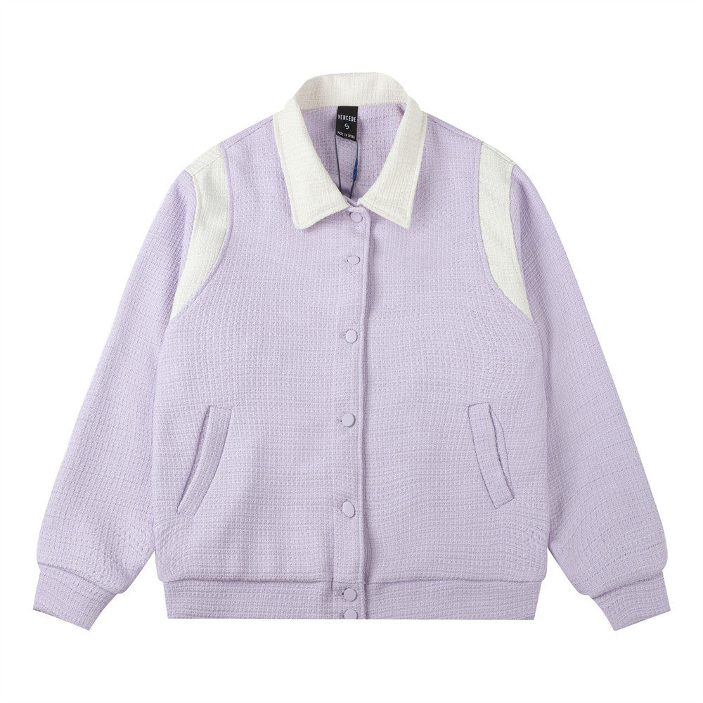 UNIKCOSA UrbanSoul Color-Stitching Jacket Men's Edition 💫