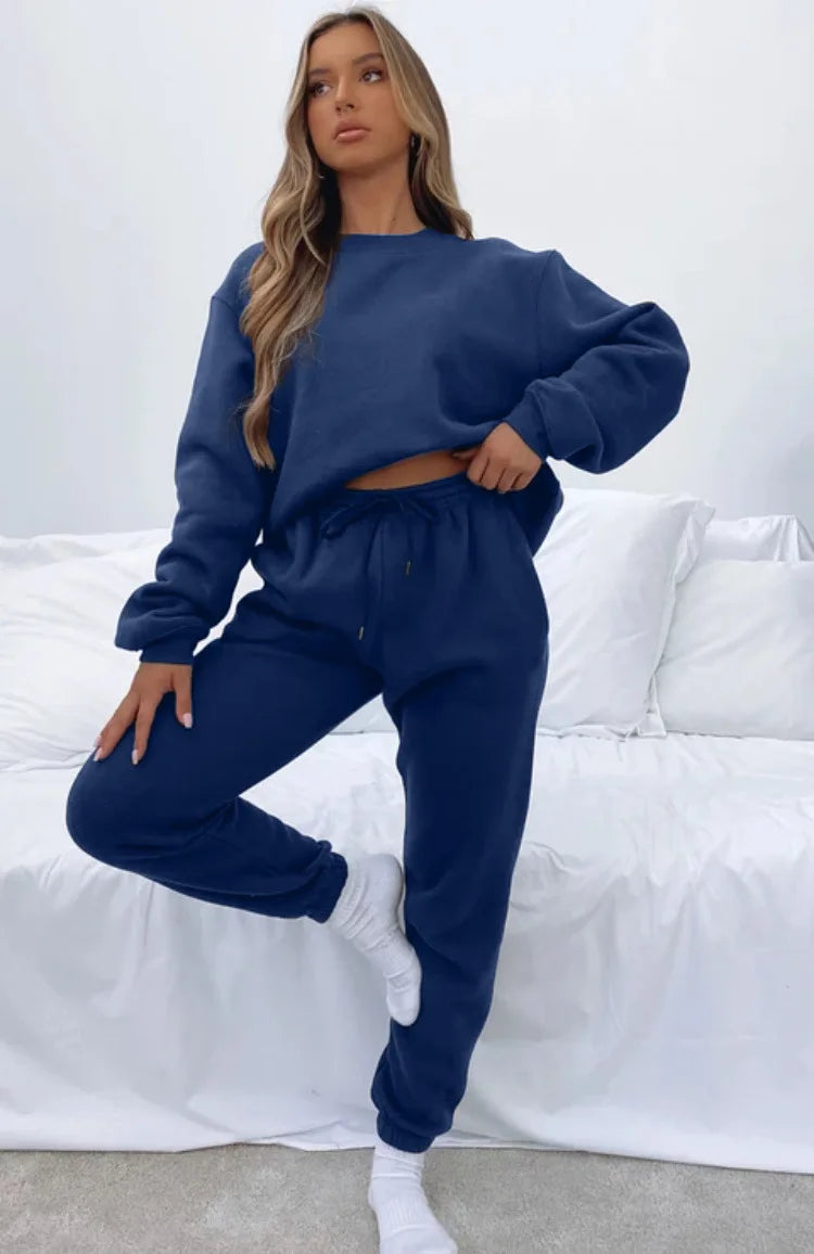 UNIKCOSA NoirFit Two-Piece Set Lounge and Jogger Tracksuit π«