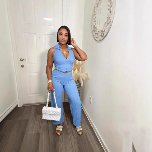 UNIKCOSA Velora Two Piece Set Summer Streetwear Collectionπ«