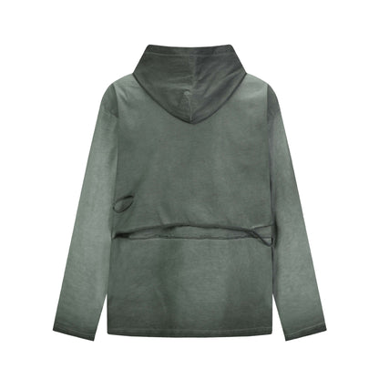 UNIKCOSA RetroMuse Distressed Letter Print Hoodie 💫