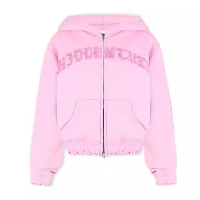 UNIKCOSA Velora Mid-Length Crop Coat Streetwear Ready 💫