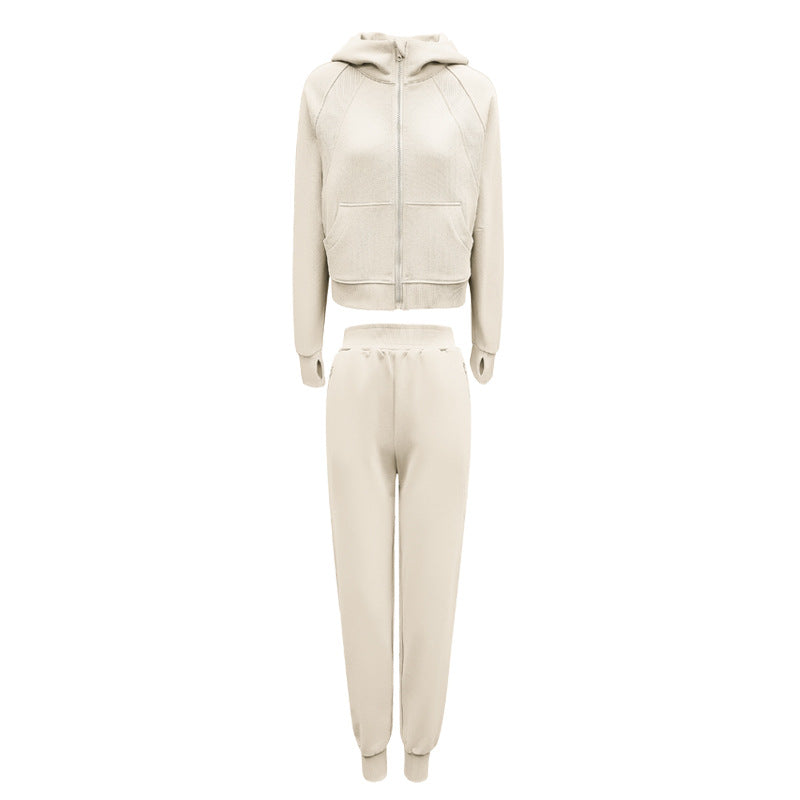 UNIKCOSA AeroFlex 2-Piece Hooded Sports Set for Women 🖤