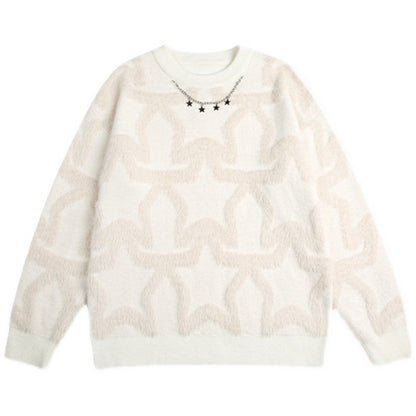 UNIKCOSA LuxeEase Unisex Color Block Knit Sweater 💫