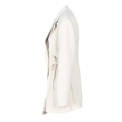 UNIKCOSA Velora Double Neck Blazer Dress For Autumn 💫