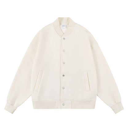 UNIKCOSA Velora American Style Fur Baseball Jacket 💫