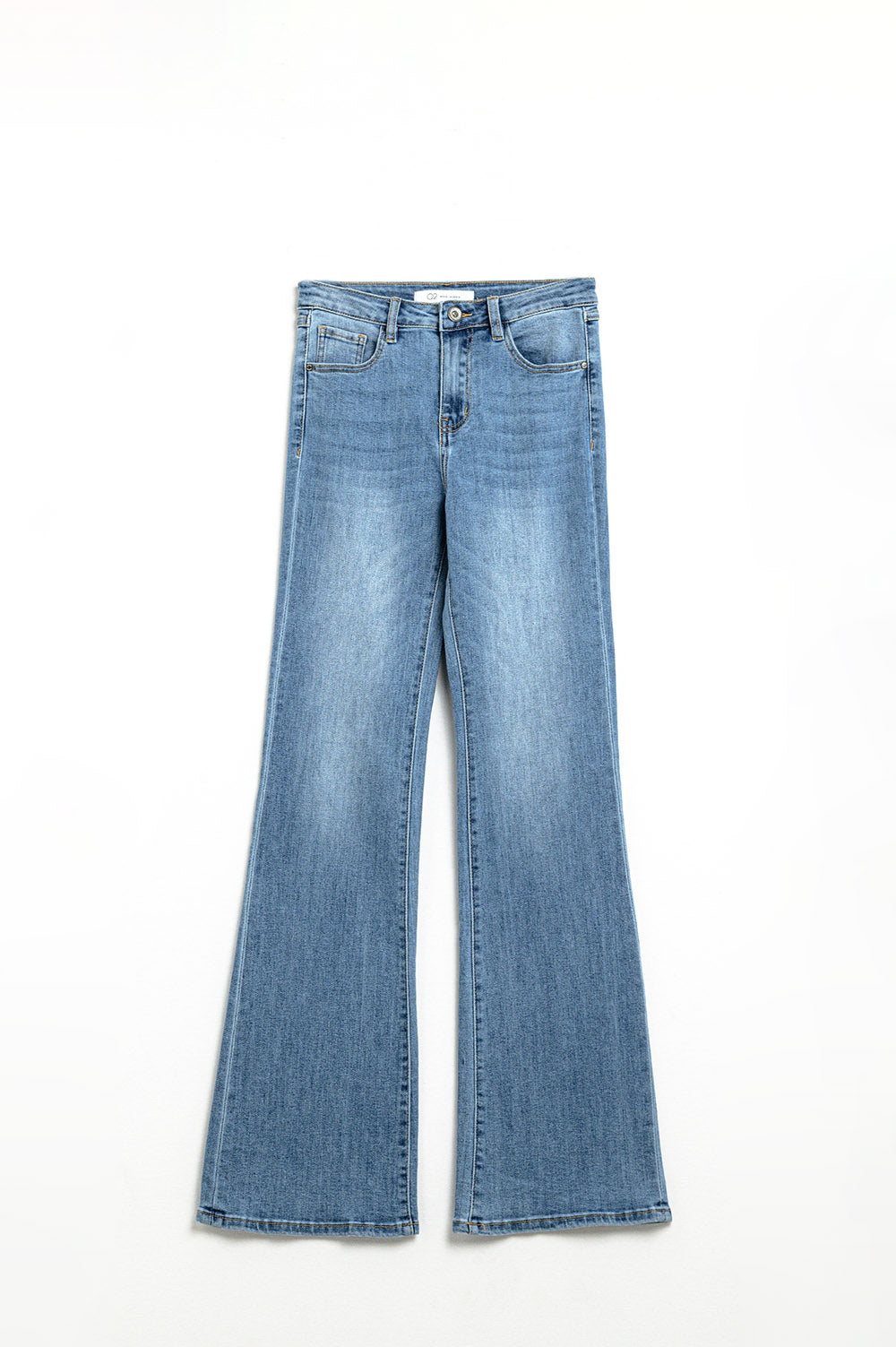 Bootcut flared high waisted jeans