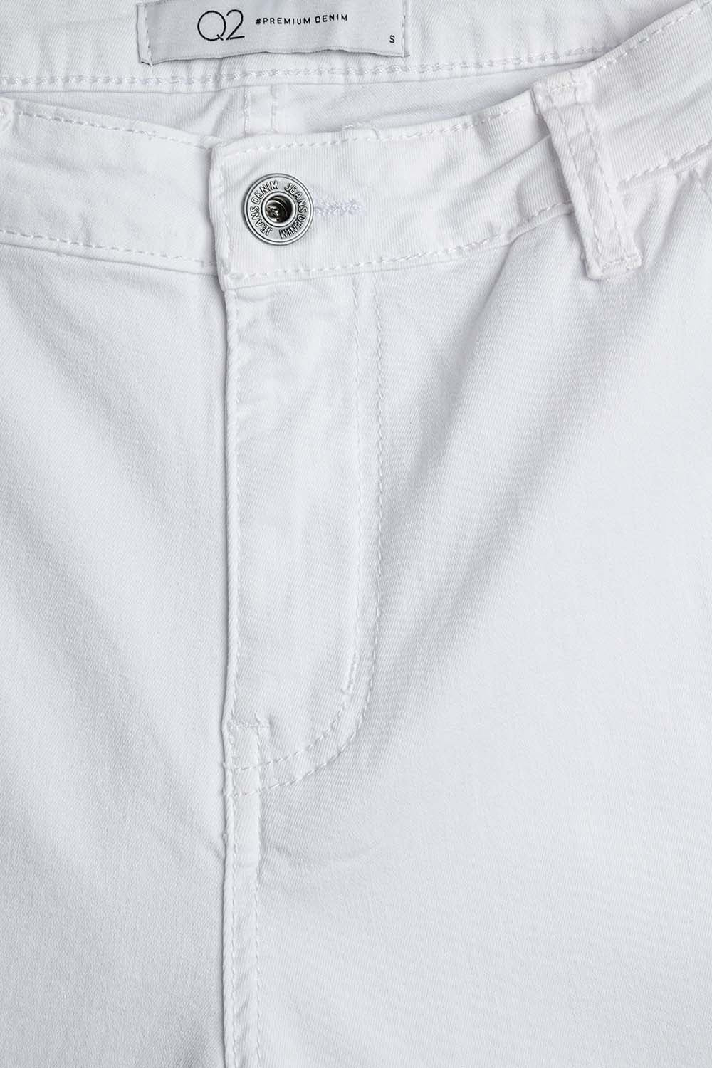 Comfy Stretcy White Flared Pants
