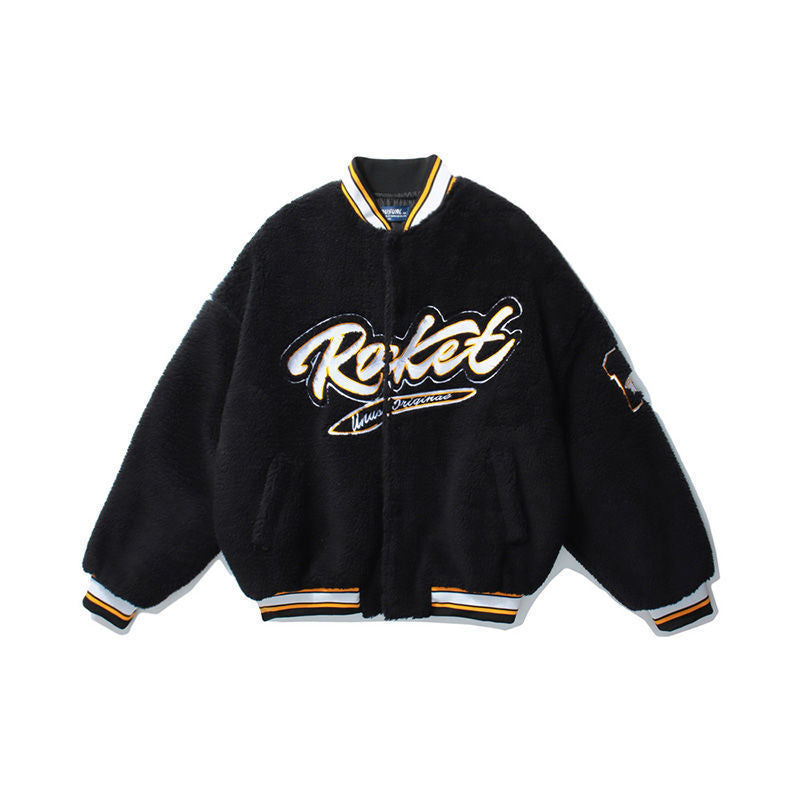 UNIKCOSA Velora Unisex Thin Baseball Jacket Bow Detail 💫