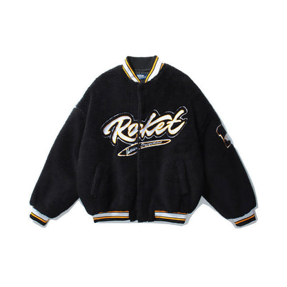 UNIKCOSA Velora Unisex Thin Baseball Jacket Bow Detail 💫