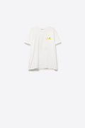 Made in Italy white t-shirt with Lemon graphic