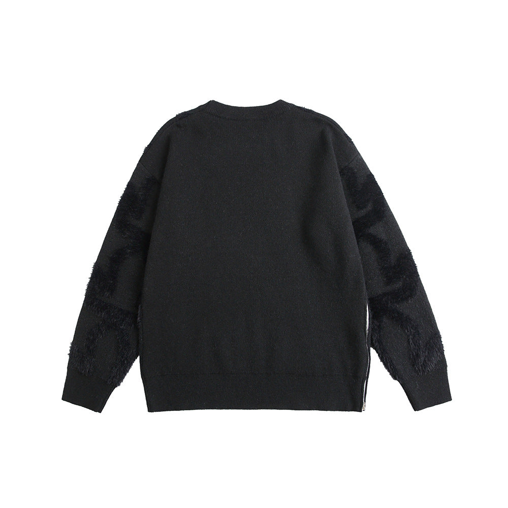 UNIKCOSA LuxeEase Unisex Color Block Knit Sweater 💫