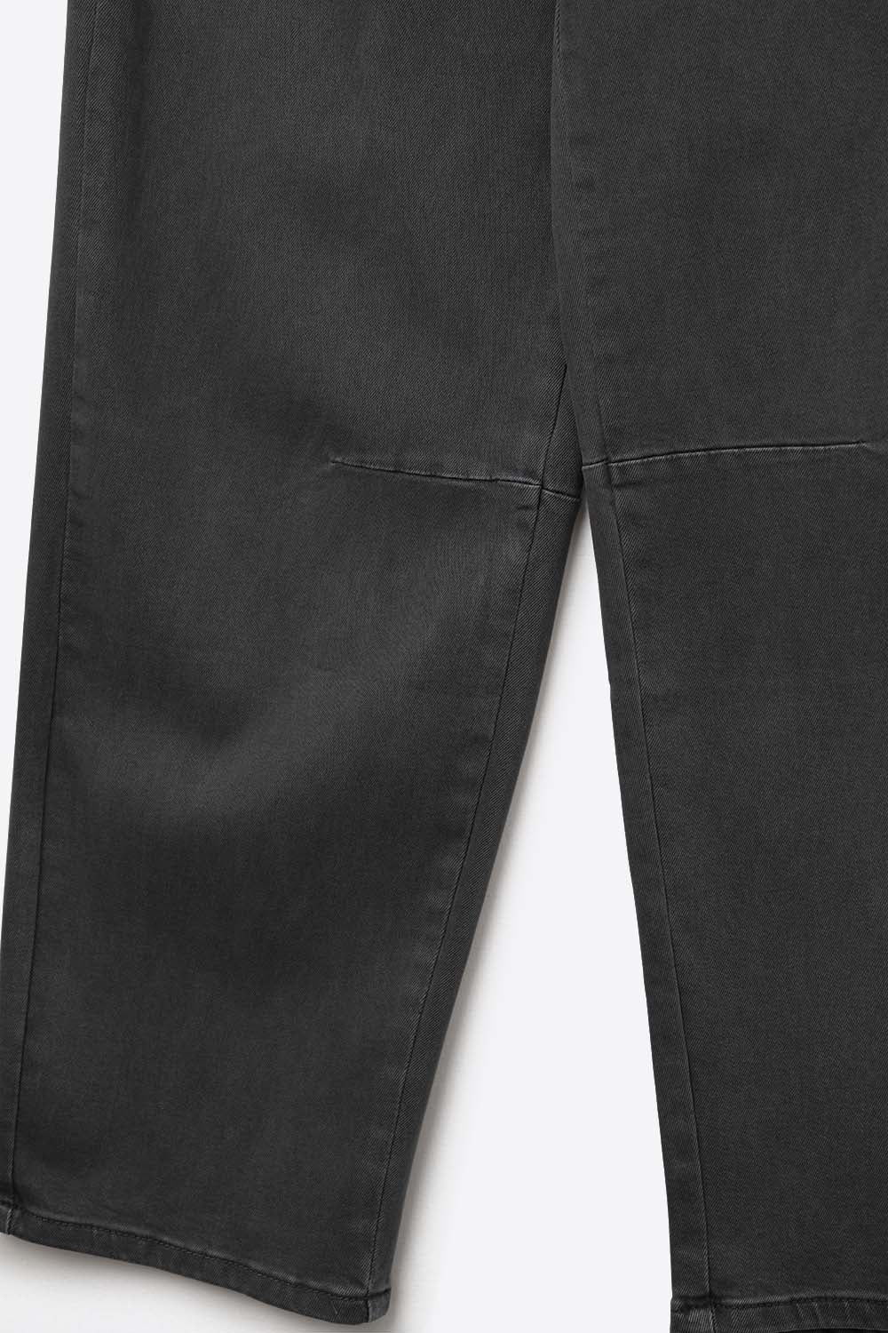 Comfortable stretch jeans with barrel leg in grey