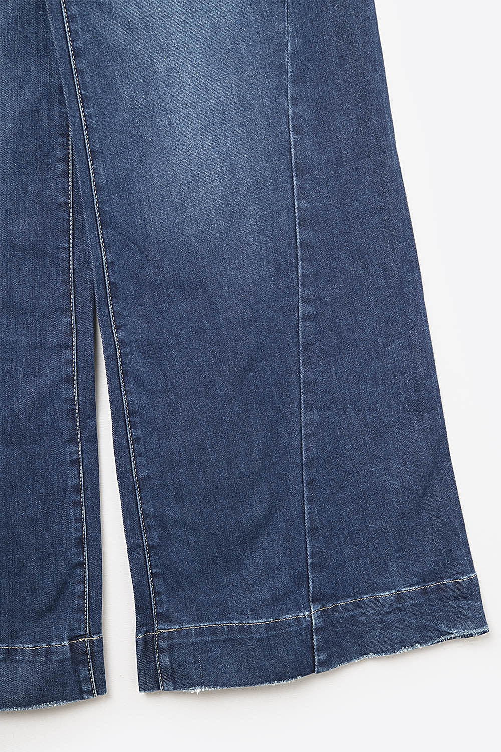 Dark wash Blue Jeans with extra wide leg