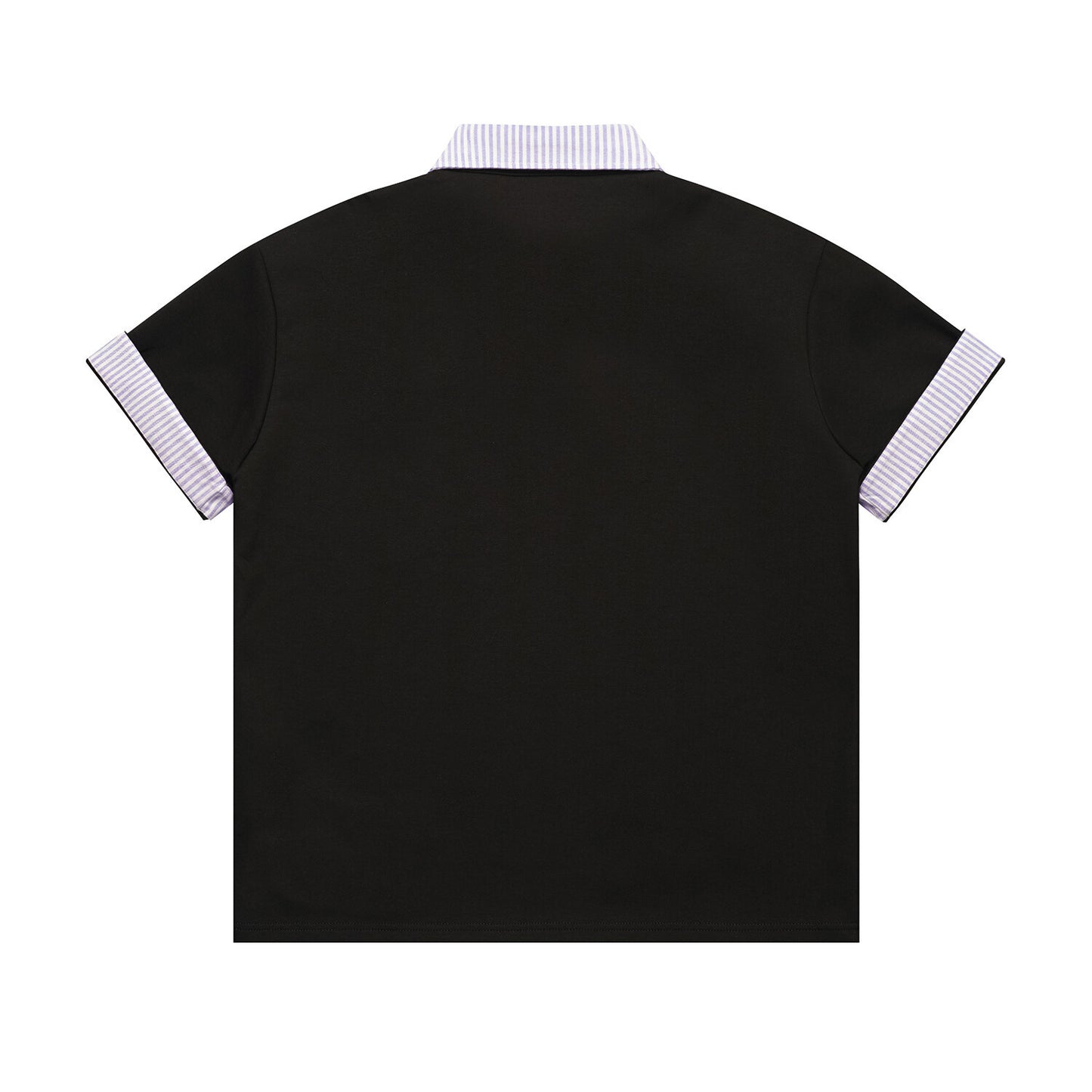 UNIKCOSA Velora Color Block Polo Shirt With Fake Collar 💫