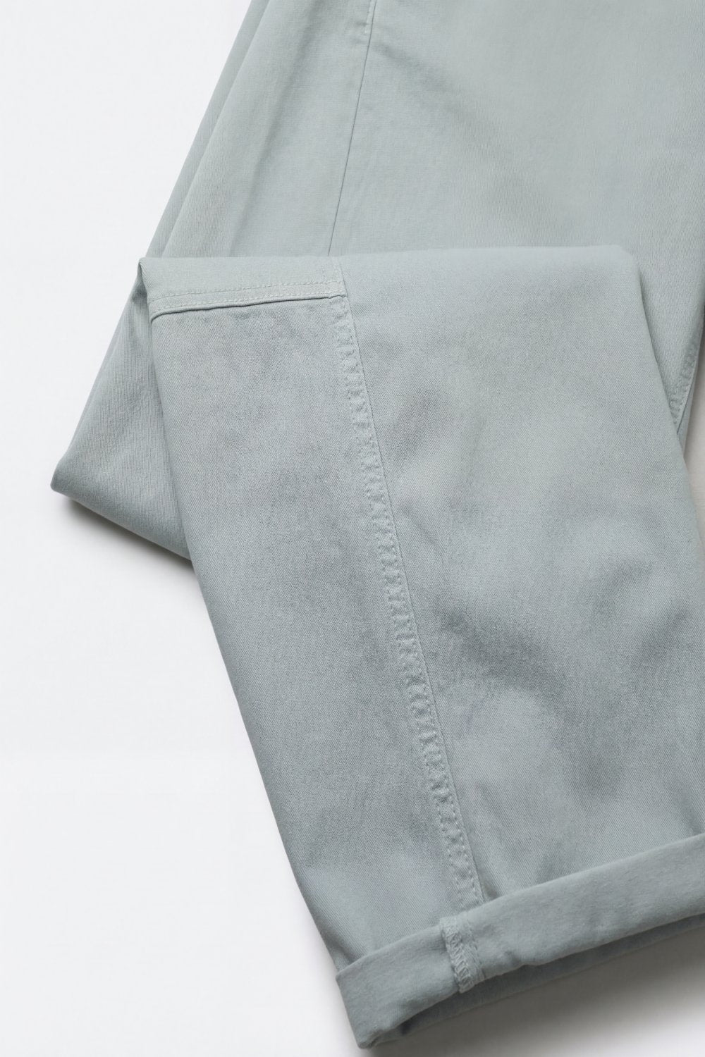 Light Blue Wide-Leg lightweight Cotton Pants in Barrel Style