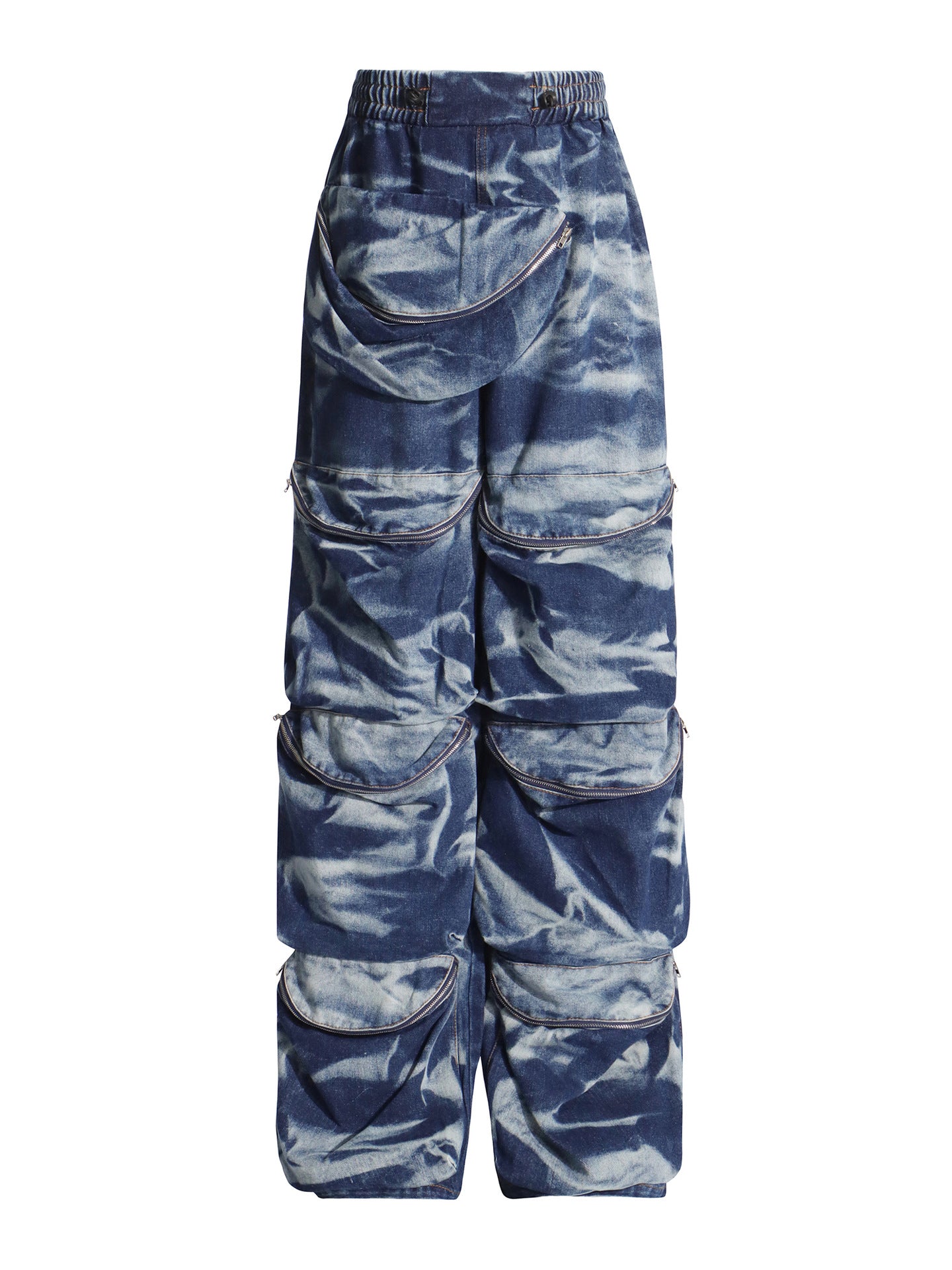 UNIKCOSA RetroBlast Distressed Denim Jeans & Suspender Top Set for Women 🔷