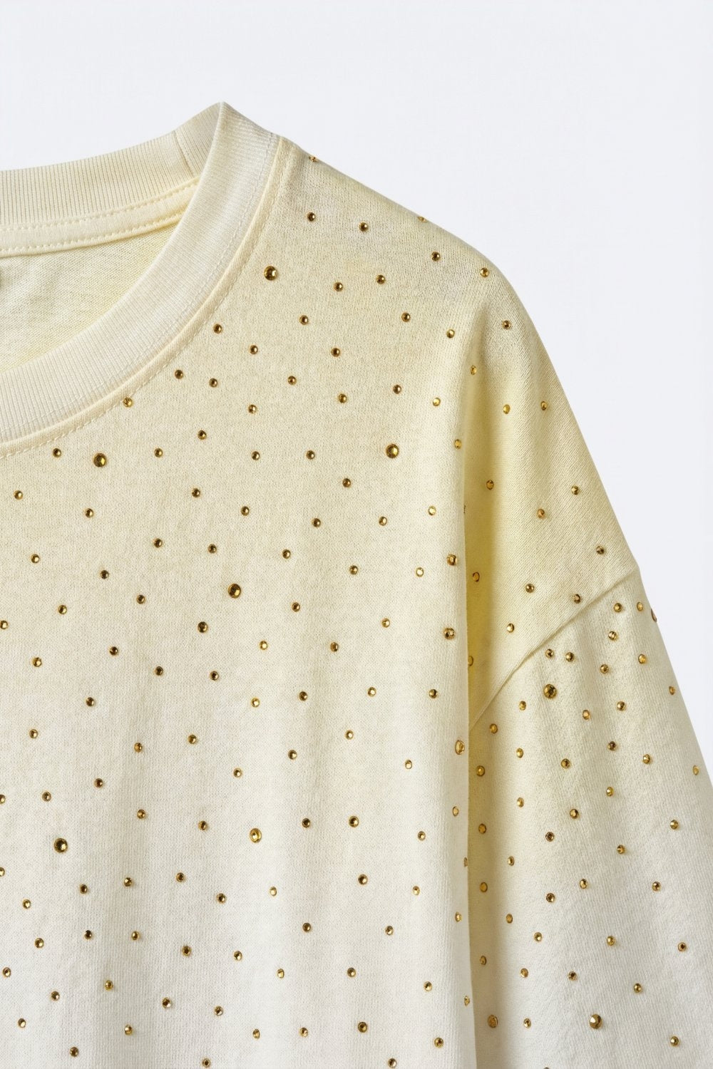 Yellow Gradient Speckled Short Sleeve Tee