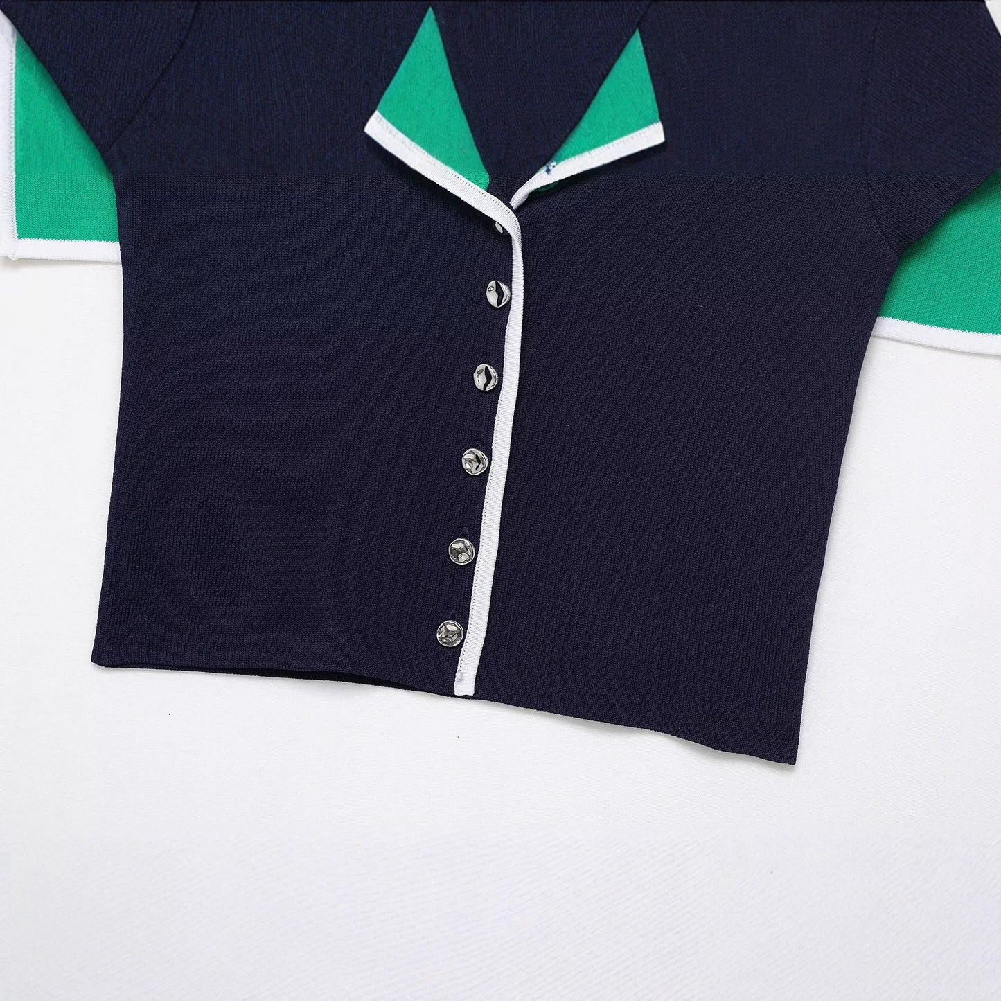 UNIKCOSA Velora SailEase Short Sleeve Sailor Collar Tee 🖤