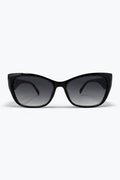 Black Cat Eye Thick Frame Gradient Lens Sunglasses