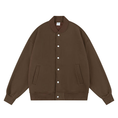 UNIKCOSA Velora American Style Fur Baseball Jacket 💫