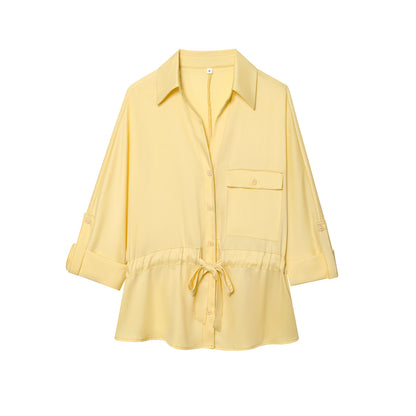 UNIKCOSA GraceLoom 2-Piece Long-Sleeve Shirt & Wide-Leg Pant Set for Women 💖