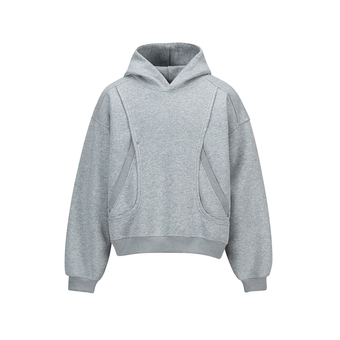 UNIKCOSA RetroMuse Hooded Loose-Fit Sweatshirt For Men 💫