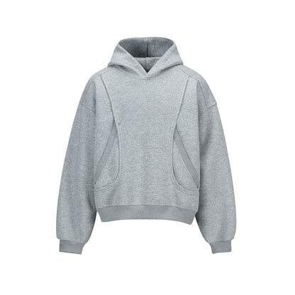UNIKCOSA RetroMuse Hooded Loose-Fit Sweatshirt For Men 💫