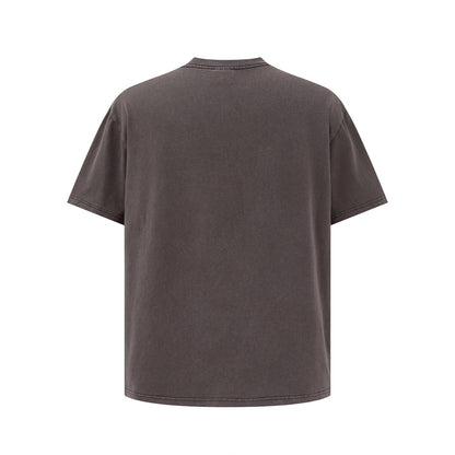 UNIKCOSA UrbanSoul Emblem Washed Short Sleeve Tee 💫