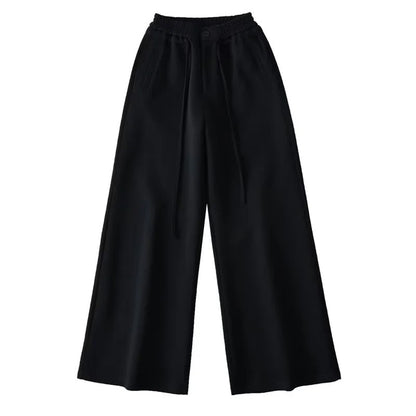 UNIKCOSA Velora High Waisted Loose Wide Leg Cotton Pants 💫