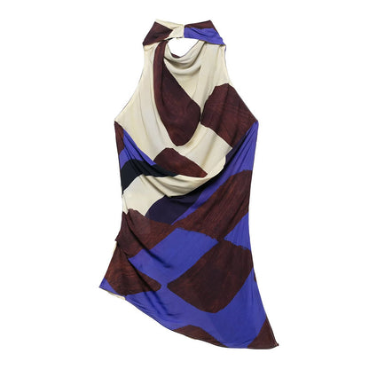 UNIKCOSA SkyMuse 2-Piece Halter Top & High-Waist Pant Set for Women 💙