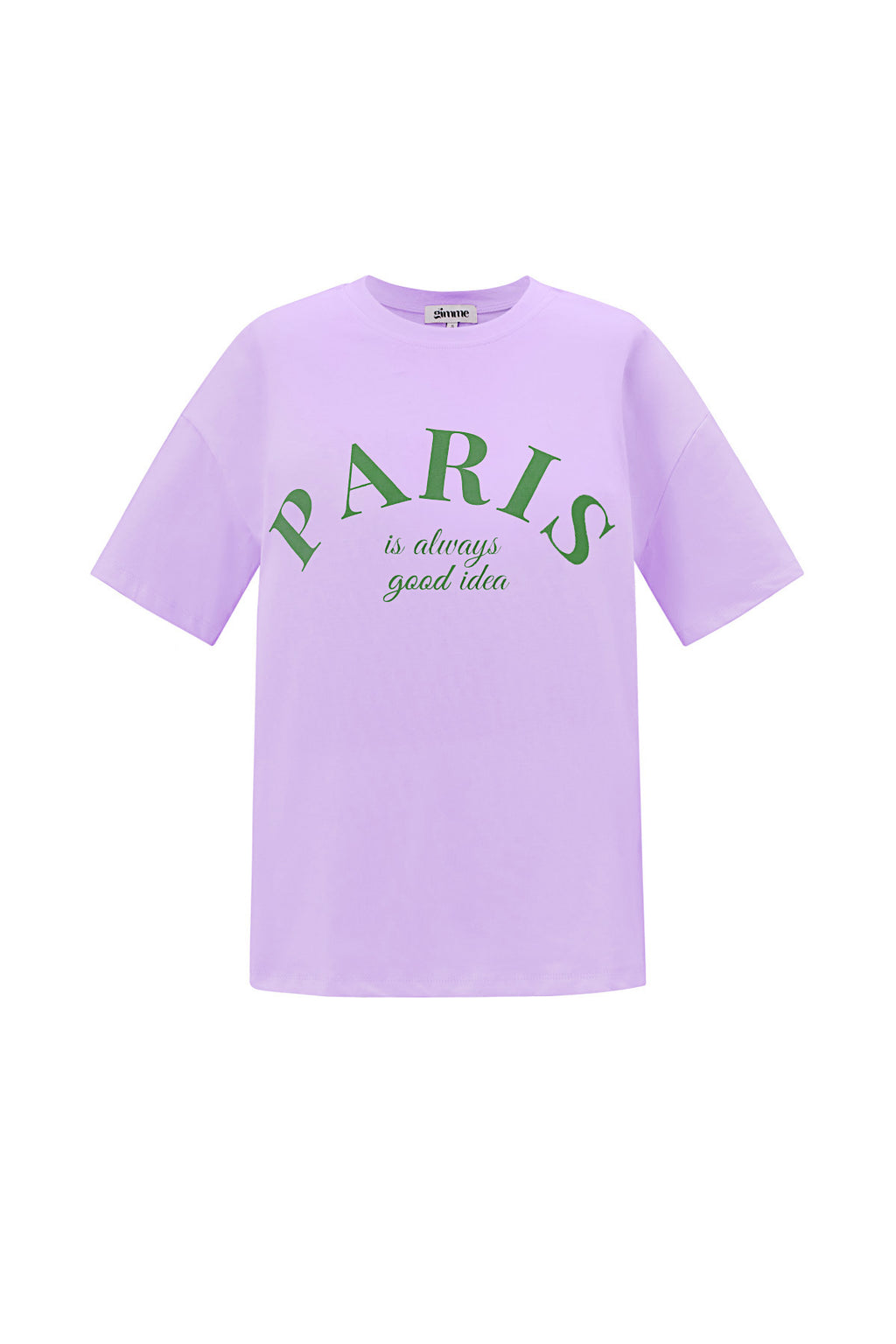 Cotton Women's T-shirt Casual Letters
