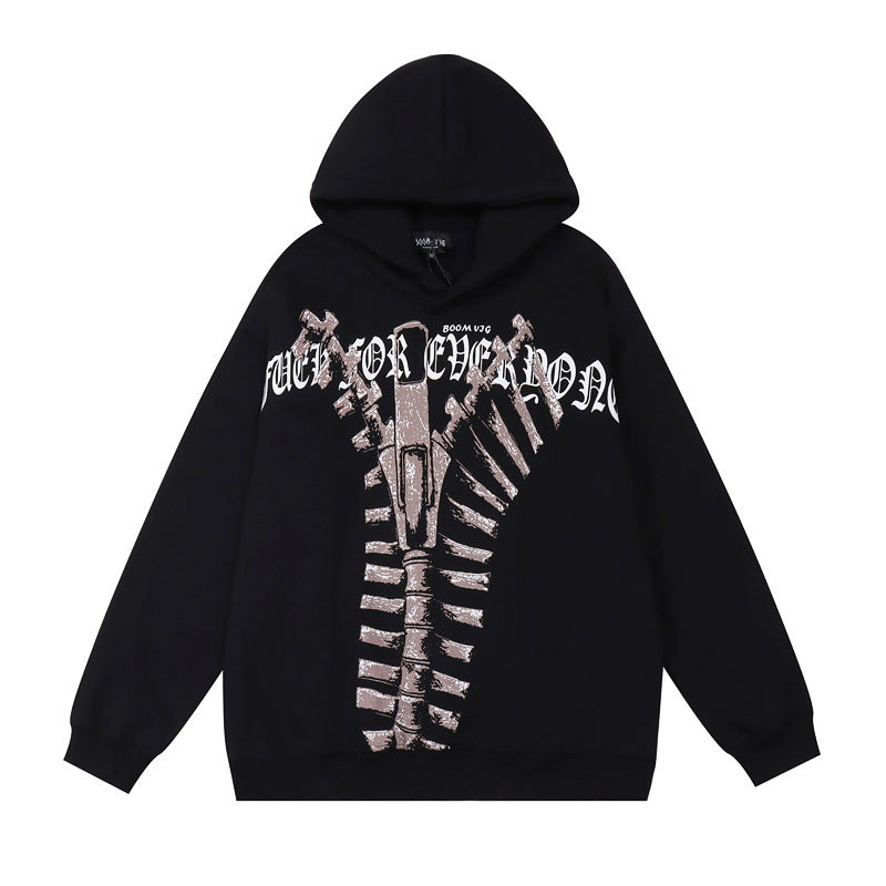 UNIKCOSA UrbanSoul Vintage Plush Hoodie Unisex High Street 💫