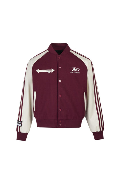 UNIKCOSA Velora Color Block PU Leather Street Jacket 💫