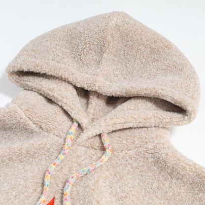 UNIKCOSA NoirFit Lamb Wool Hooded Sweater Pentagram 💫