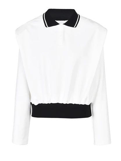 UNIKCOSA UrbanSoul Gray Striped Color-Block T-Shirt 💫