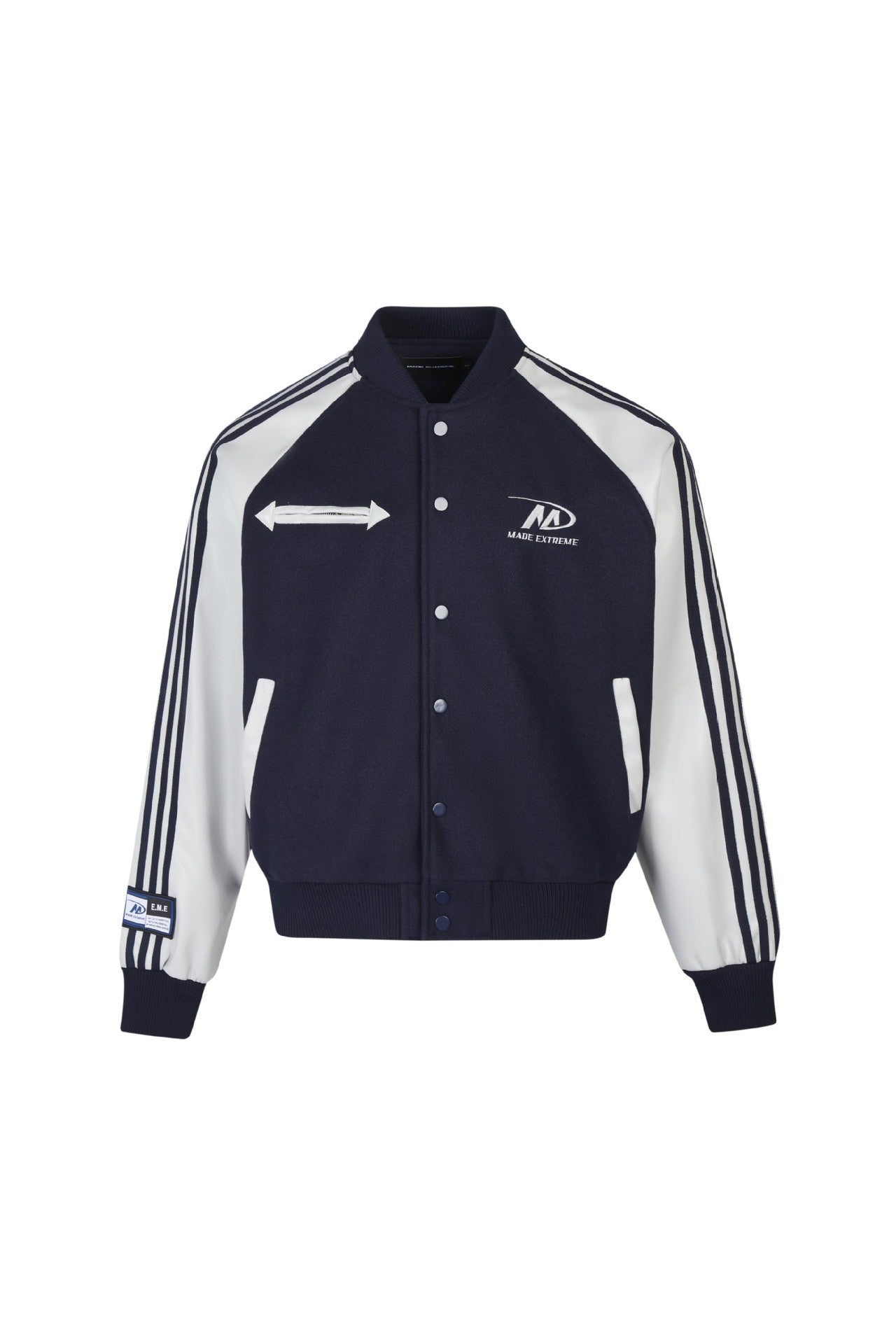 UNIKCOSA Velora Color Block PU Leather Street Jacket 💫