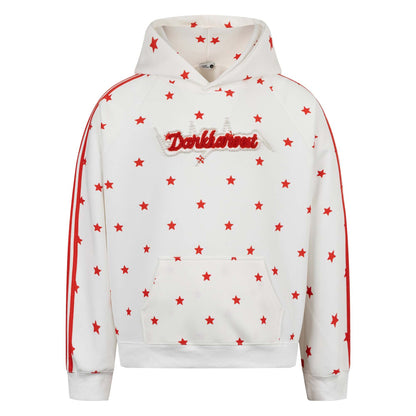 UNIKCOSA StarEdge Embroidered Rhinestone Street Hoodie ✨ (Unisex)