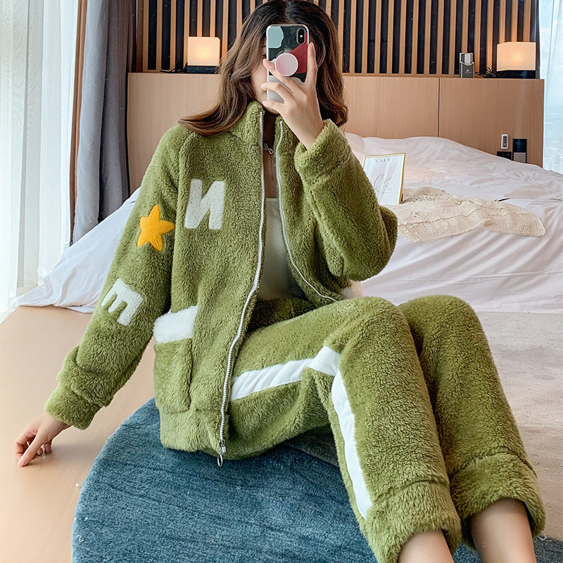 UNIKCOSA Velora Ultra Soft Coral Fleece Pullover 💫