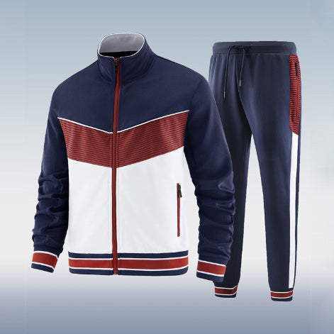 UNIKCOSA Trend Casual Two-Piece Set – Long Sleeve Coat & Trousers Suit