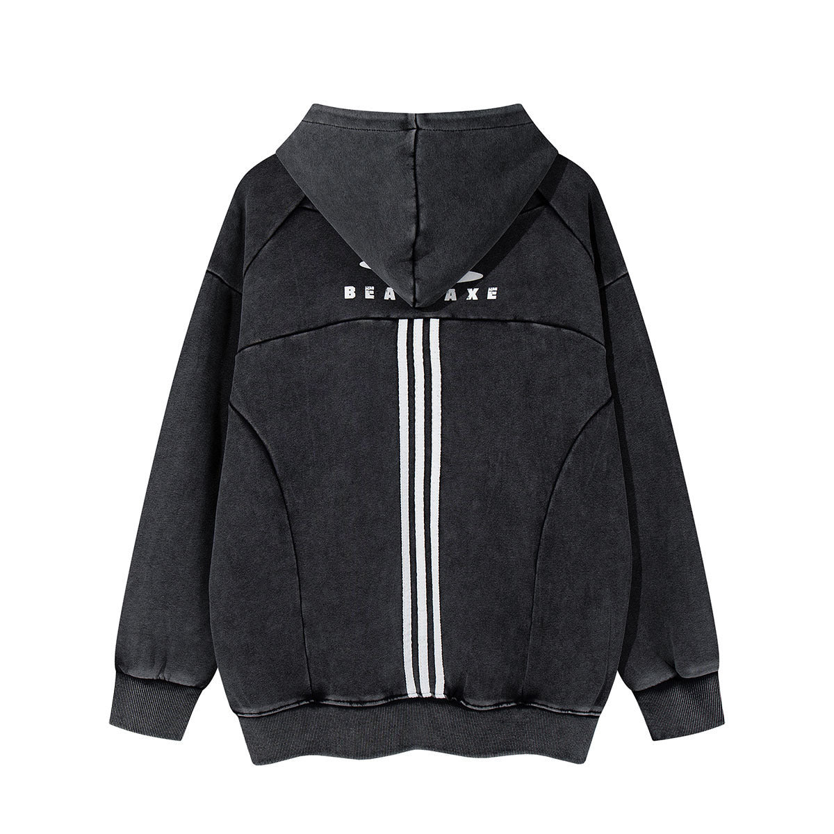 UNIKCOSA UrbanSoul Striped Patchwork Hoodie Pullover 💫