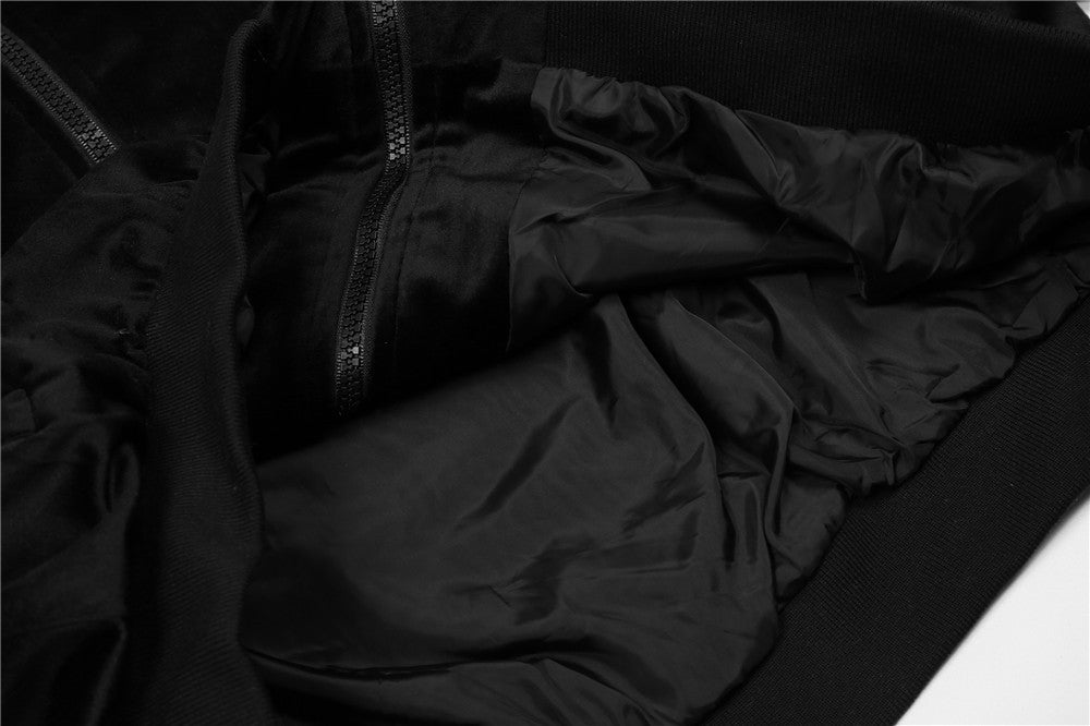 UNIKCOSA Love Embroidery Casual Suit – Two-Piece Street Set for Men