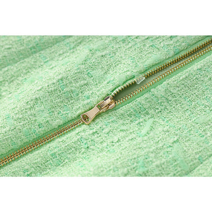 UNIKCOSA NoirFit Industrial Embroidered Mini Dress Chic 💫